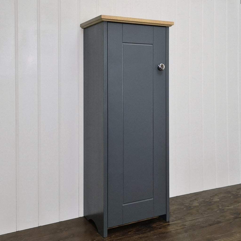 Single Country Storage Cupboard with 4 shelves – Original Crate Furniture