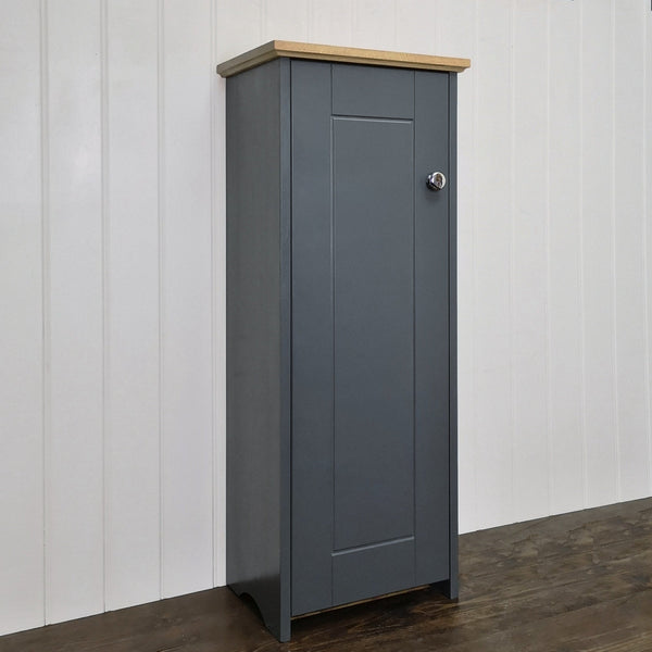 Single Country Storage Cupboard with 4 shelves